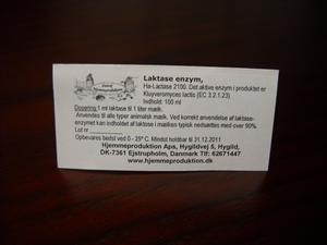 Laktas enzym, 100 ml